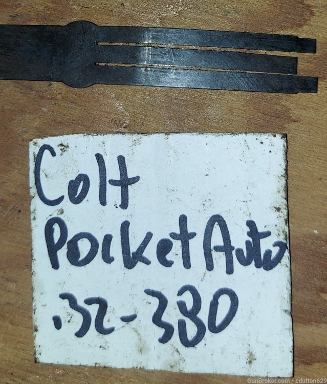 Colt 1903 pocket automatic original factory mainspring-img-0