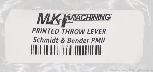 MK Machining Printed Throw Lever for Schmidt & Bender PMII-img-4