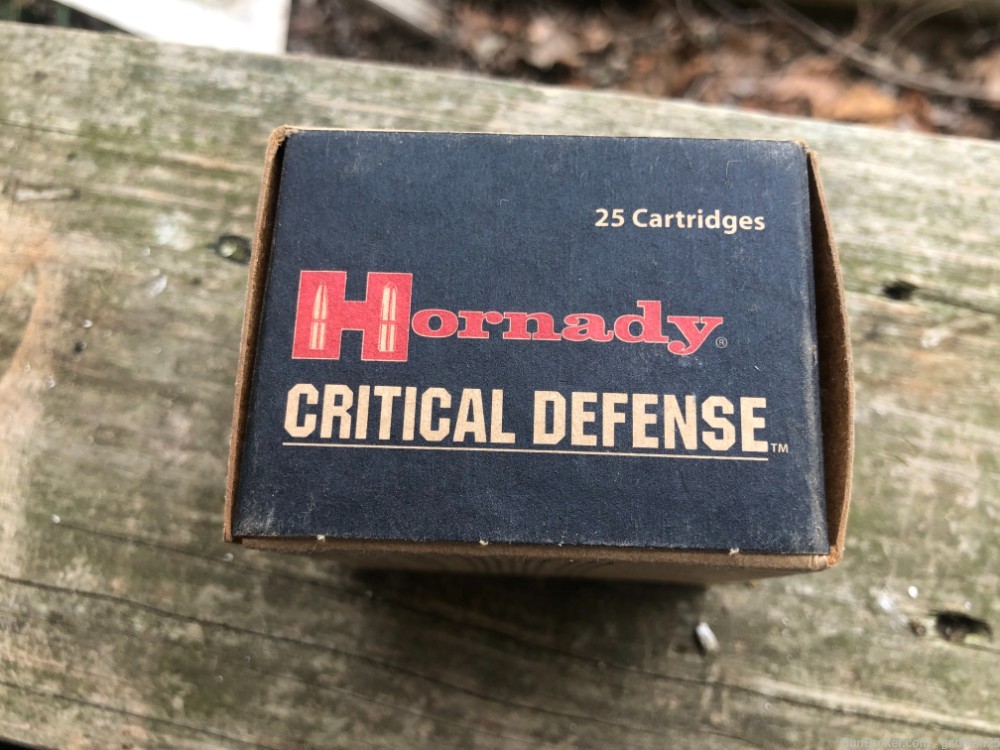 Hornady Critical Defense 38 Spl + P 110 gr FTX Box of 25-img-2