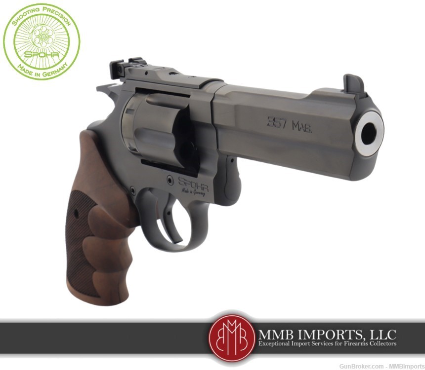 New 2024 model: 2024 Spohr L562 Standard 4.0 Black .357 Revolver-img-8