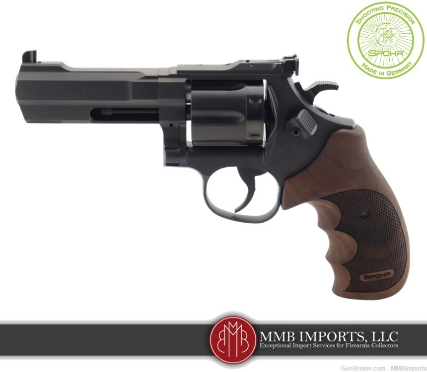New 2024 model: 2024 Spohr L562 Standard 4.0 Black .357 Revolver-img-1