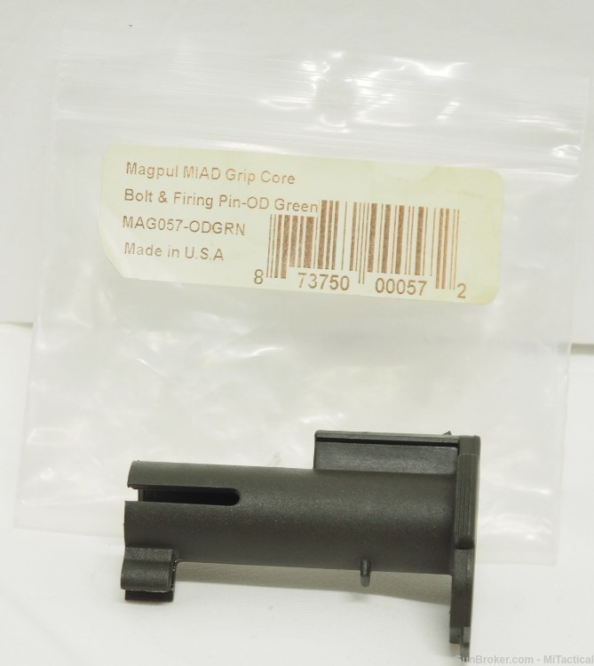  Magpul Grip Core MIAD/MOE Bolt & Firing Pin Core OD Green -img-0