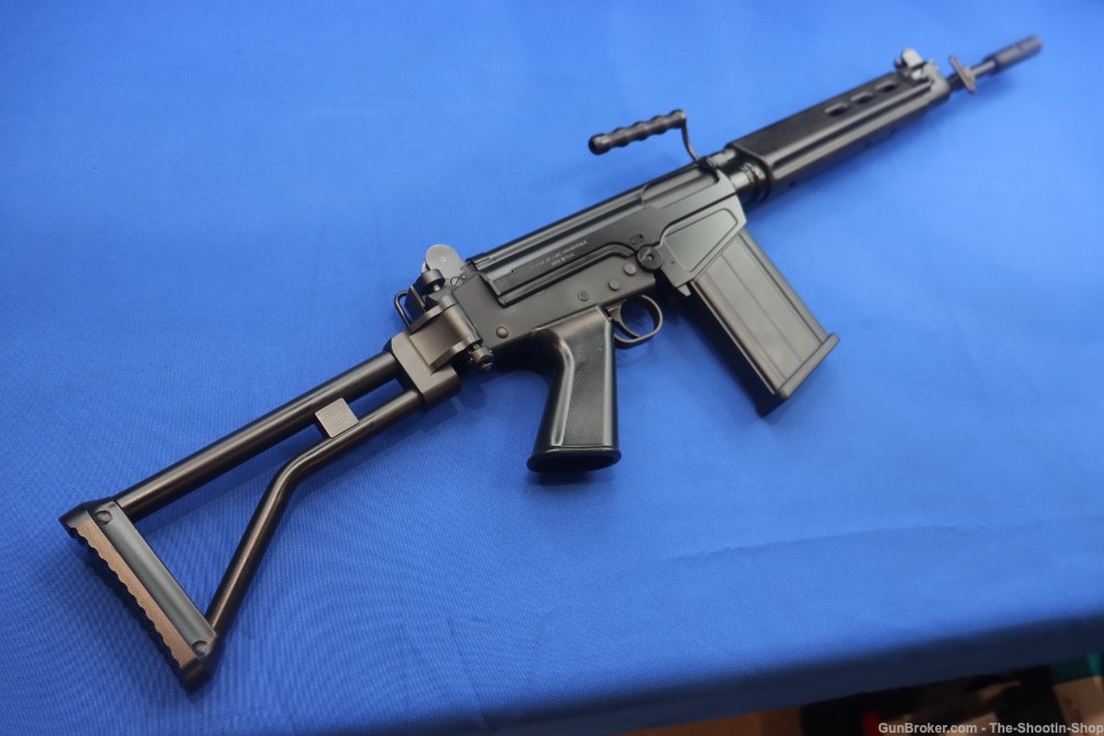 DSA SA58 FAL Rifle PARA CONGO Edition 7.62X51 NATO 308WIN 18" Folder 20RD -img-0