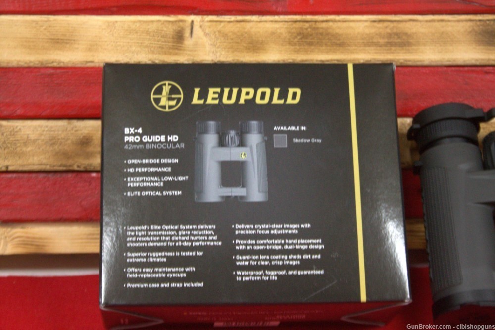 BRAND NEW LEUPOLD BX-4 PRO GUIDE HD-img-0