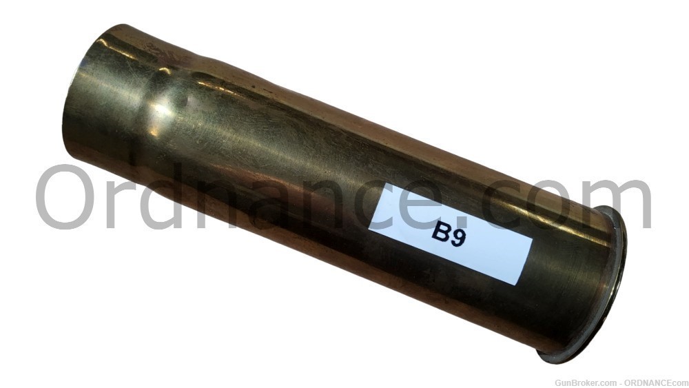 37mm British WW1 shell casing  1PDR  37x136mm inert ammunition -img-1