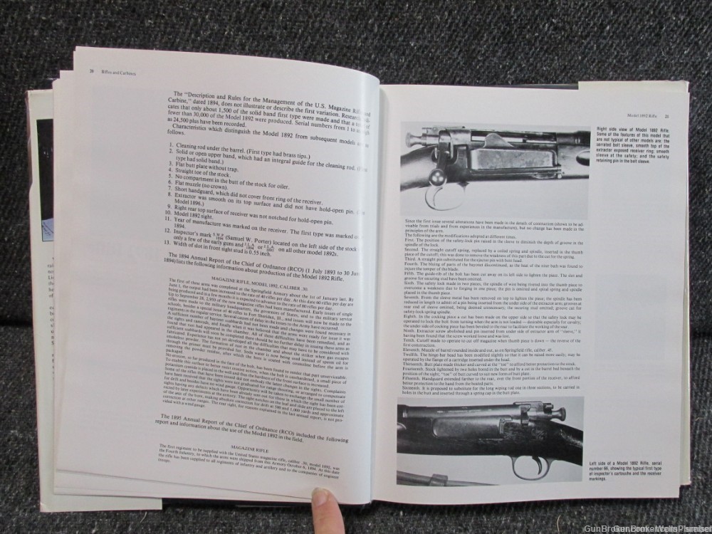 THE KRAG RIFLE REFERENCE BOOK BY LT. COL. WILLIAM S. BROPHY US KRAG 30-40-img-7