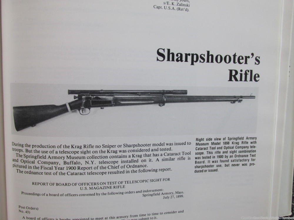 THE KRAG RIFLE REFERENCE BOOK BY LT. COL. WILLIAM S. BROPHY US KRAG 30-40-img-16