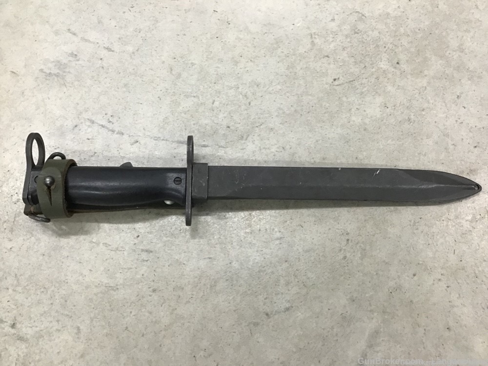 FRENCH MAS 49/56 BAYONET WITH SCABBARD 1949-1956 EXCELLENT CONDITION-img-12