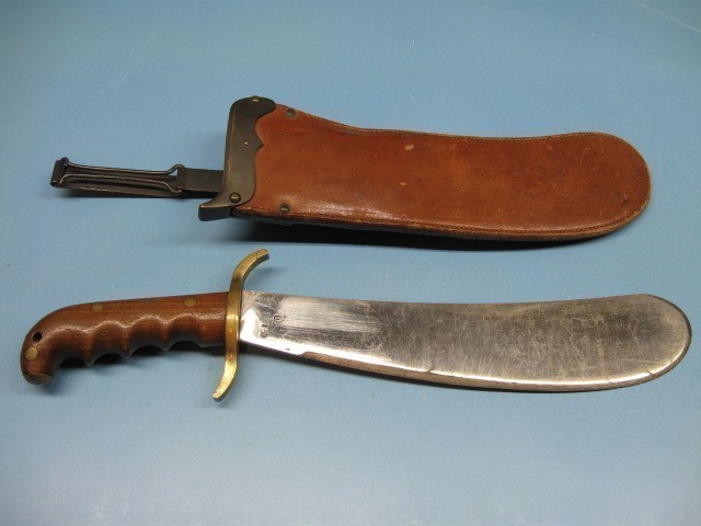 US 1904 HOSPITAL CORPS BOLO KNIFE WITH SHEATH 1910 SPRINGFIELD ARMORY BOLO-img-0