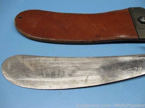 US 1904 HOSPITAL CORPS BOLO KNIFE WITH SHEATH 1910 SPRINGFIELD ARMORY BOLO-img-5