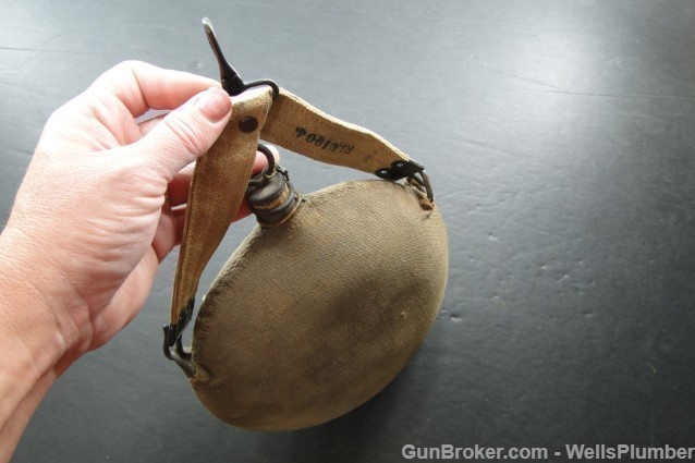US CAVALRY 1874 INDIAN WARS CANTEEN w/ Y STRAP-img-10