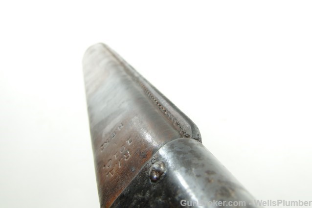 US ROCK ISLAND MODEL 1905 BAYONET w/ LEATHER COVERED SCABBARD DATED 1906-img-27