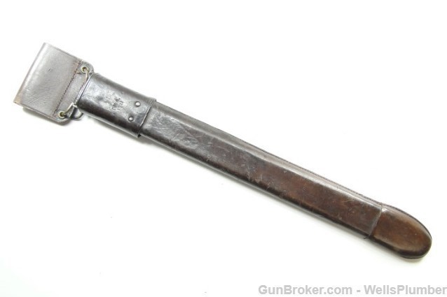 SPRINGFIELD ARMORY MODEL 1905 BAYONET w/ LEATHER COVERED SCABBARD (1910)-img-14