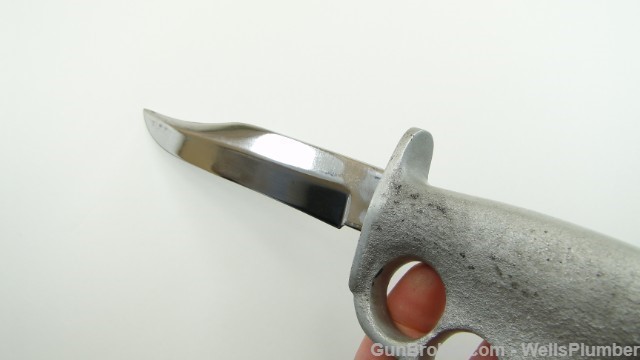 VIETNAM US PARSONS CLIP POINT KNUCKLE TRENCH KNIFE-img-13