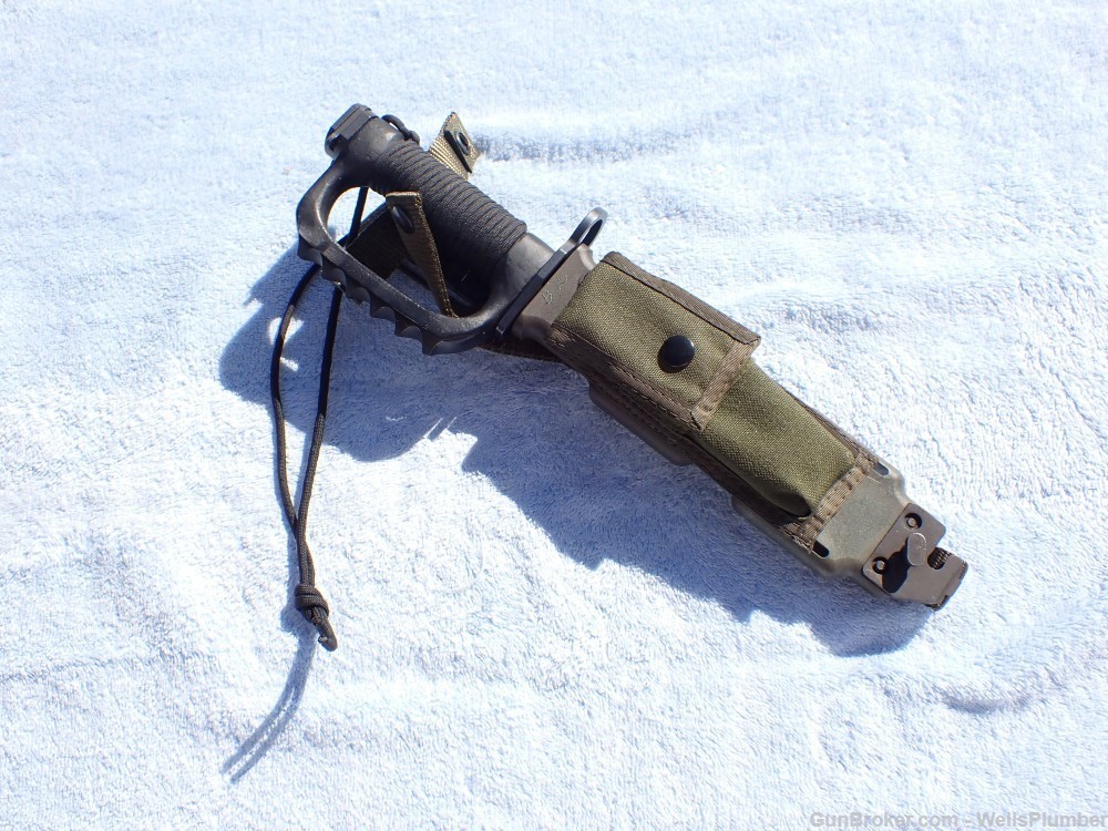 US M9 EDMF PHROBIS KNUCKLE KNIFE BAYONET WITH SCABBARD US-M9 BAYONET (MINT)-img-6