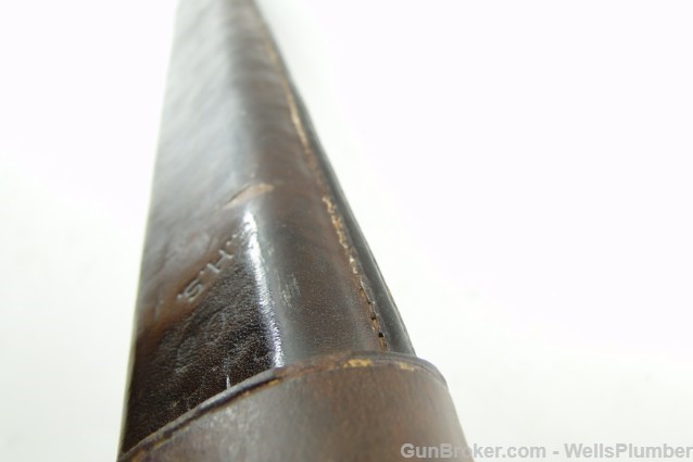 US ROCK ISLAND ARMORY MODEL 1905 BAYONET w/ LEATHER COVERED SCABBARD (1917)-img-23