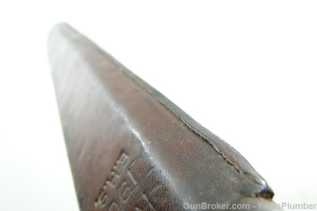 US ROCK ISLAND ARMORY MODEL 1905 BAYONET w/ LEATHER COVERED SCABBARD (1919)-img-24