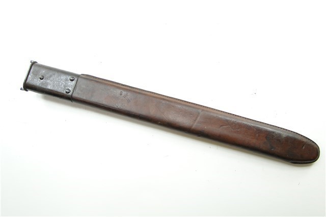 US ROCK ISLAND ARMORY MODEL 1905 BAYONET w/ LEATHER COVERED SCABBARD (1919)-img-14
