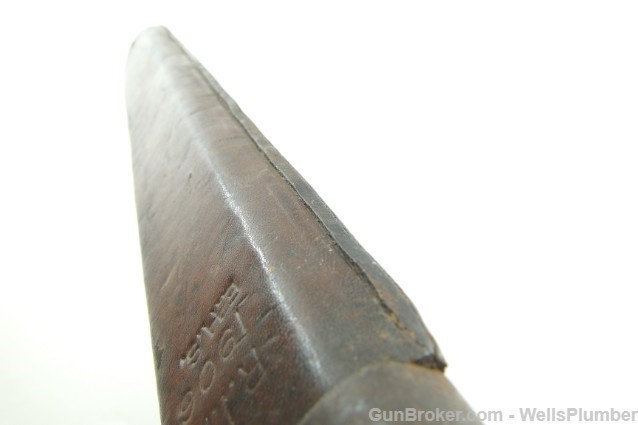 US ROCK ISLAND ARMORY MODEL 1905 BAYONET w/ LEATHER COVERED SCABBARD (1919)-img-22
