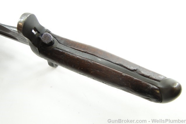 US ROCK ISLAND ARMORY MODEL 1905 BAYONET w/ LEATHER COVERED SCABBARD (1919)-img-12