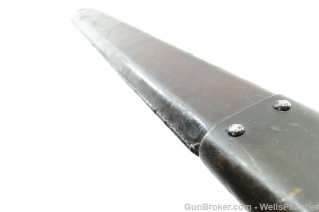 US ROCKISLAND ARMORY MODEL 1905 BAYONET w/ LEATHER COVERED SCABBARD (1906)-img-26