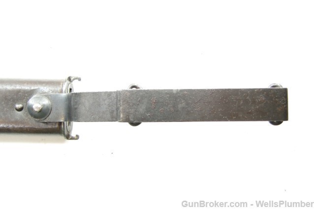 US MODEL 1905 SPRINGFIELD ARMORY BAYONET w/ LEATHER COVERED SCABBARD (1912)-img-22