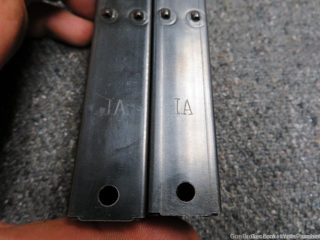 US WWII M1 CARBINE “STOCK TYPE” AMMO POUCH WITH (2) 15-ROUND MAGAZINES-img-5