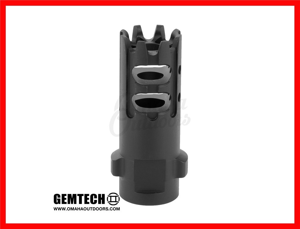 GEMTECH Quickmount 5/8x24 Muzzle Brake 12155-img-0