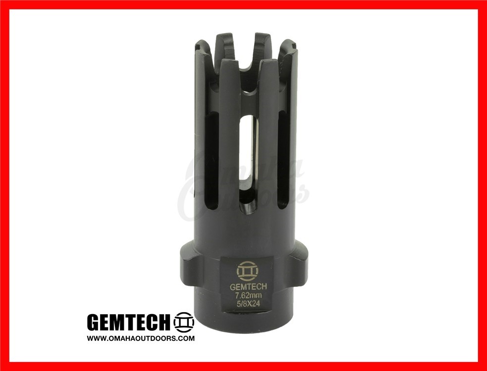 GEMTECH Quickmount 5/8x24 Flash Hider 12153-img-0