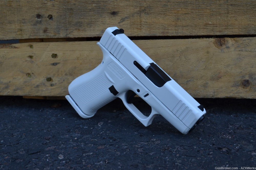 Glock 43X 9mm X-Werks Stormtrooper White 43 X New 2 mags-img-0