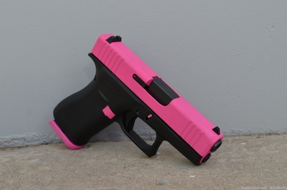 Glock 43X 9mm X-Werks Hot Pink G43X 43 G5 New 2 Mags-img-0