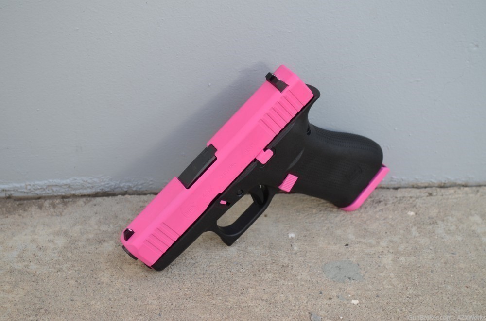 Glock 43X 9mm X-Werks Hot Pink G43X 43 G5 New 2 Mags-img-2