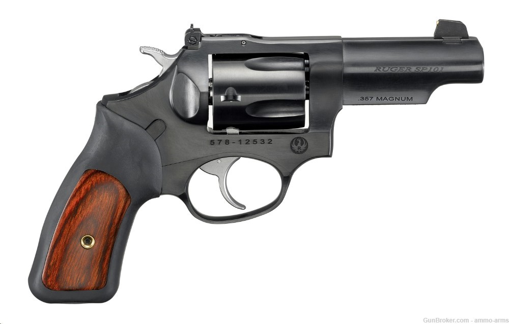 Ruger SP101 .357 Magnum 3" Blued 5 Rounds 15707-img-1