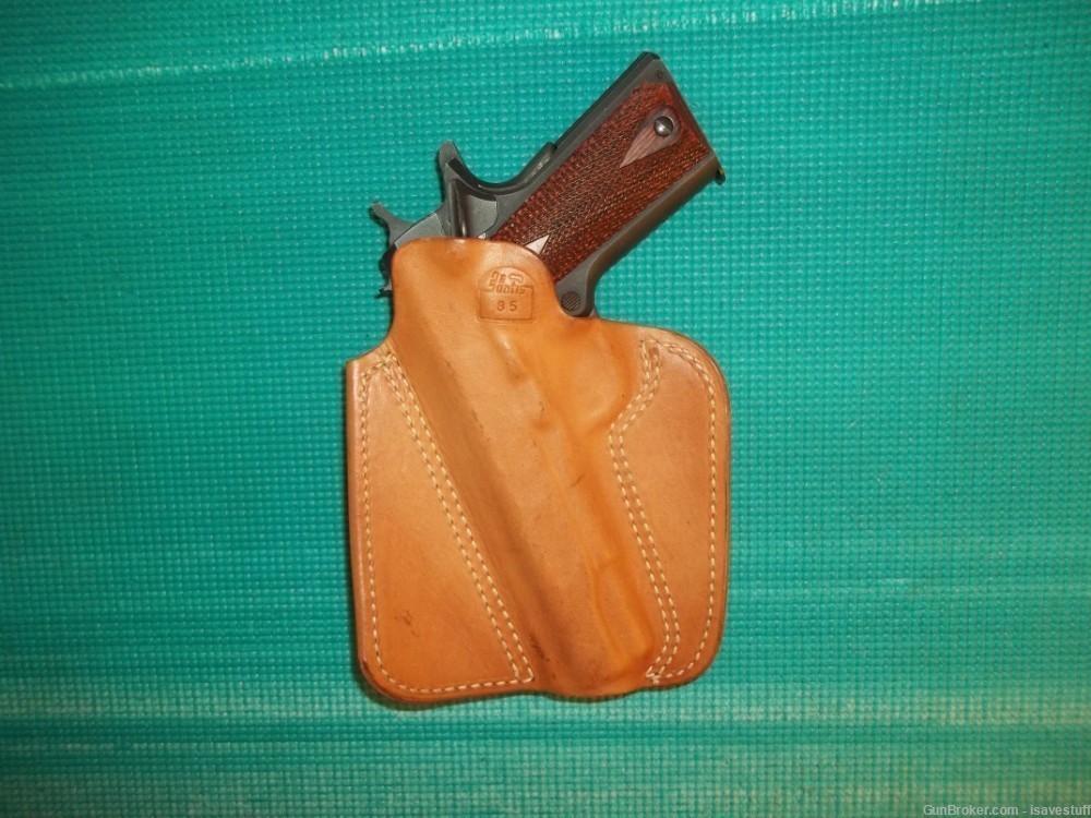 Colt Gov't 1911 Desantis Right Hand IWB Open Top Pancake Holster 10mm 45ACP-img-0