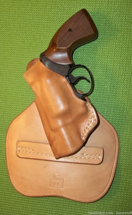 Ruger SP101 Colt D fr Detective Special Agent Desantis L/H Leather Holster-img-1
