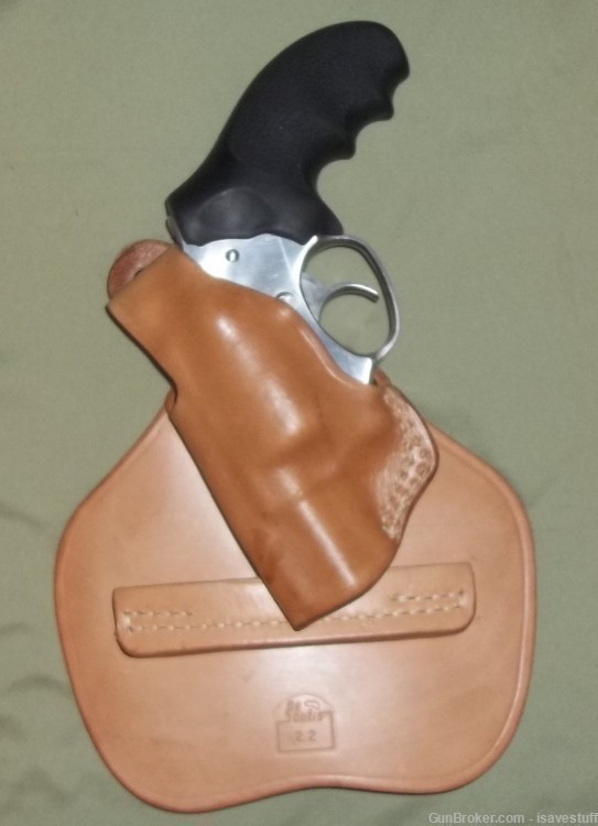 Ruger SP101 Colt D fr Detective Special Agent Desantis L/H Leather Holster-img-0
