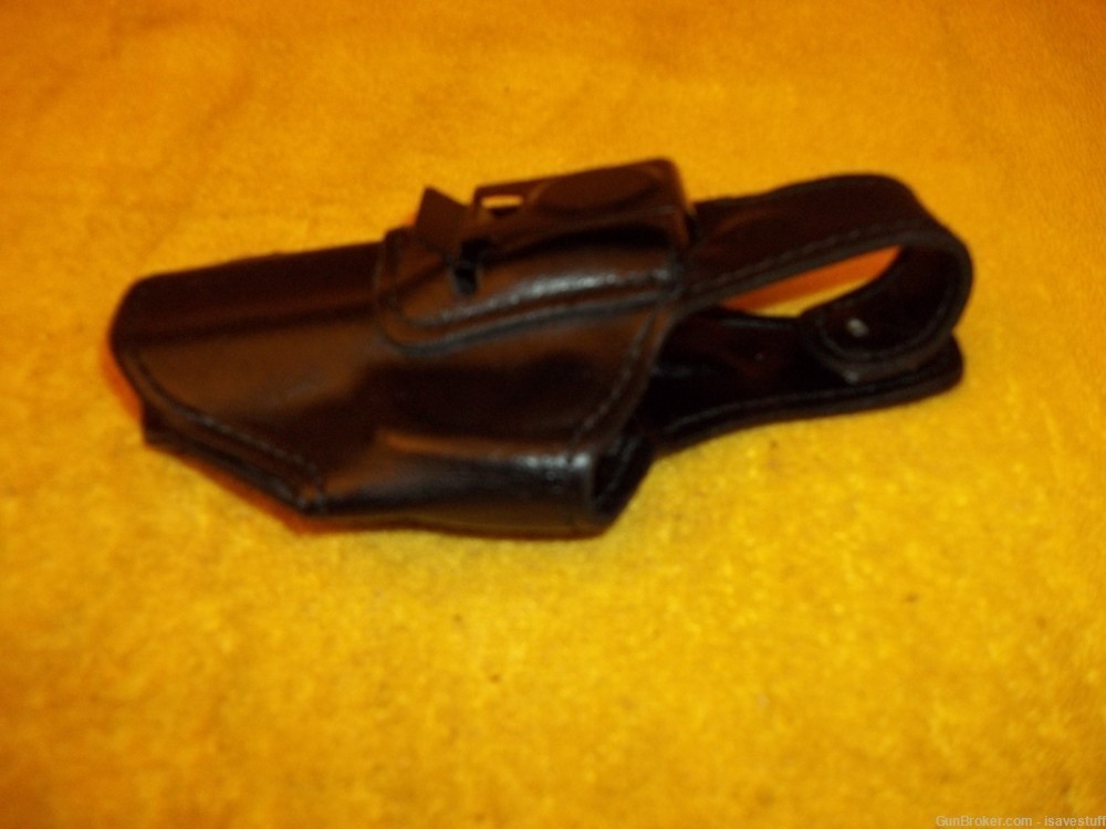 Cobra Gunskin RUGER DUAL CARRY IWB OWB Glock 19 9mm Leather Holster-img-2