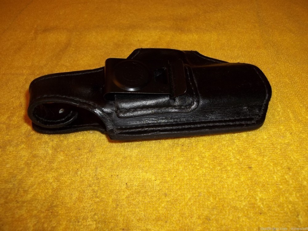 Cobra Gunskin RUGER DUAL CARRY IWB OWB Glock 19 9mm Leather Holster-img-4