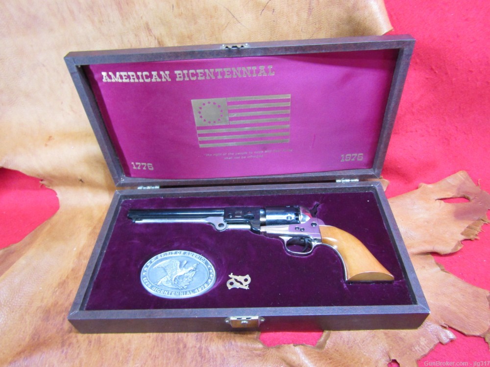 Rare Find High Standard 1851 American Bicentennial Revolver 1776 - 1976 -img-0