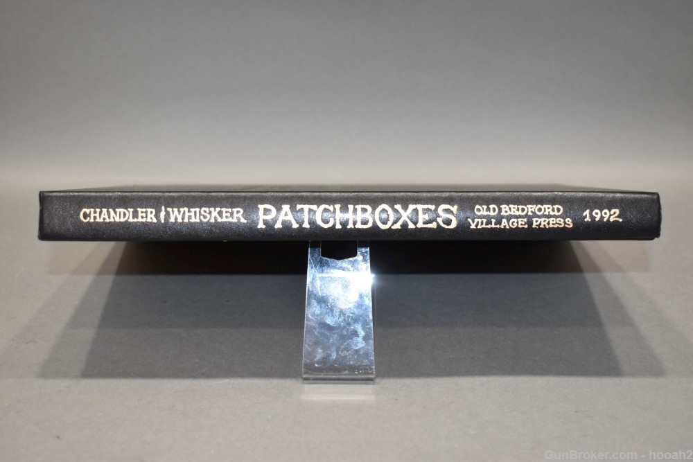 Kentucky Rifle Patchboxes All New Volume 2 HC Book Chandler Whisker 1992-img-2