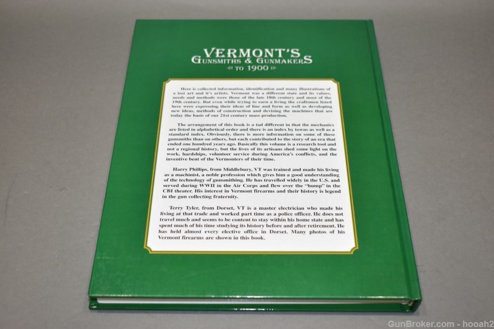 Vermont's Gunsmiths & Gunmakers to 1900 HC Book Philips & Tyler 2000 308 P-img-1