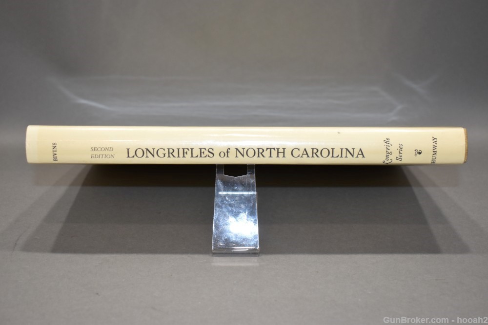 Long Rifles of North Carolina HC Book Bivins Jr 2nd Ed 1988 223 P-img-2