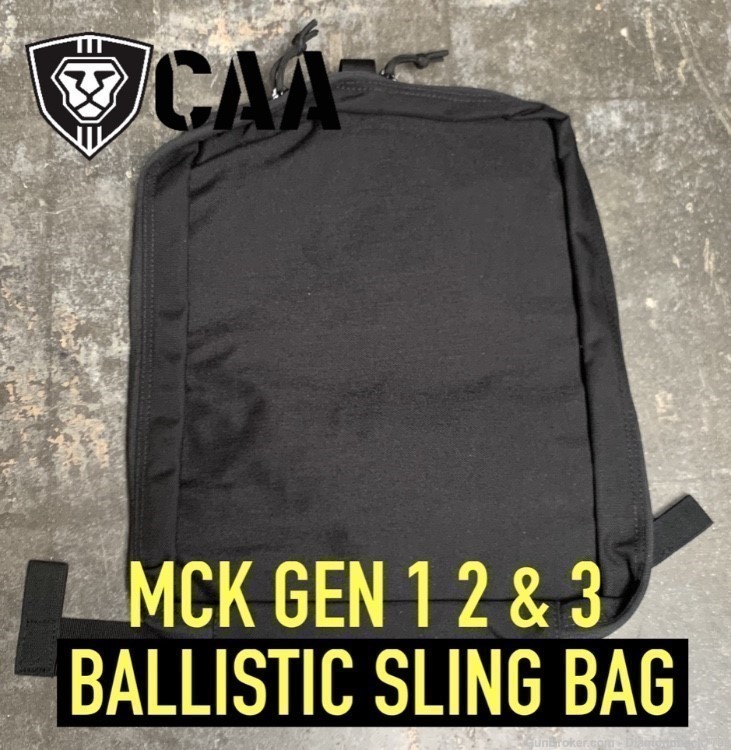 CAA MCK Micro Conversion Kit RONI Ballistic Sling Bag BLACK for Glock Sig S-img-0