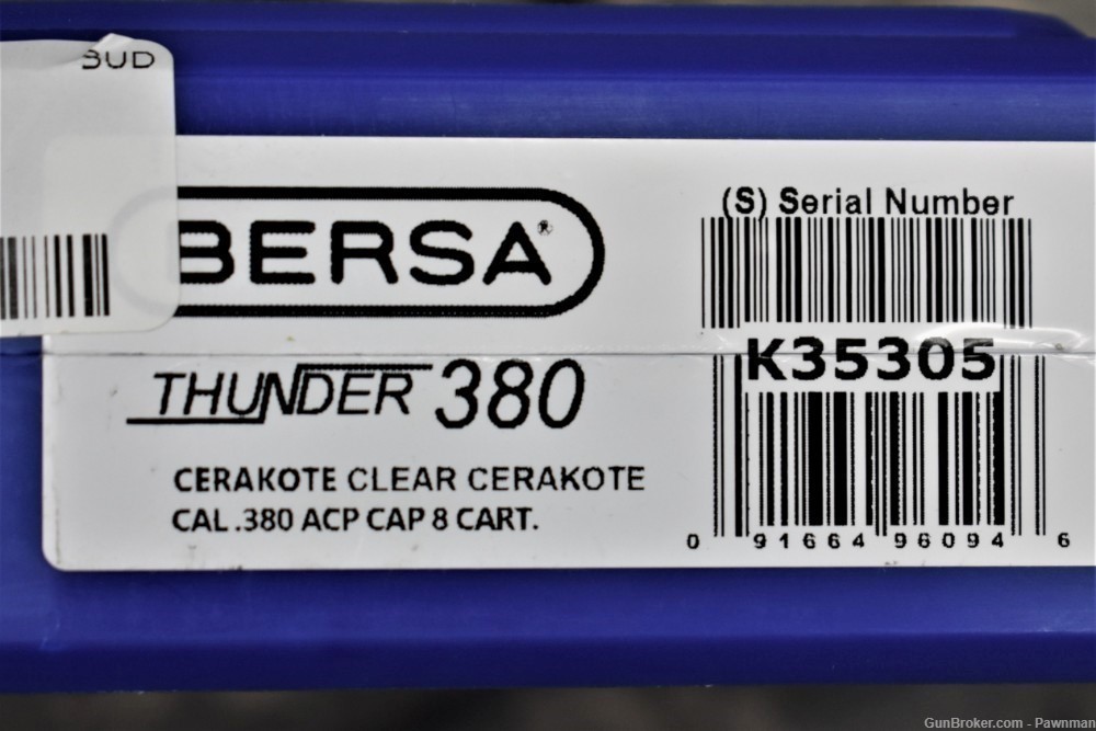 Bersa Thunder 380 Clear Cerakote NEW!-img-11