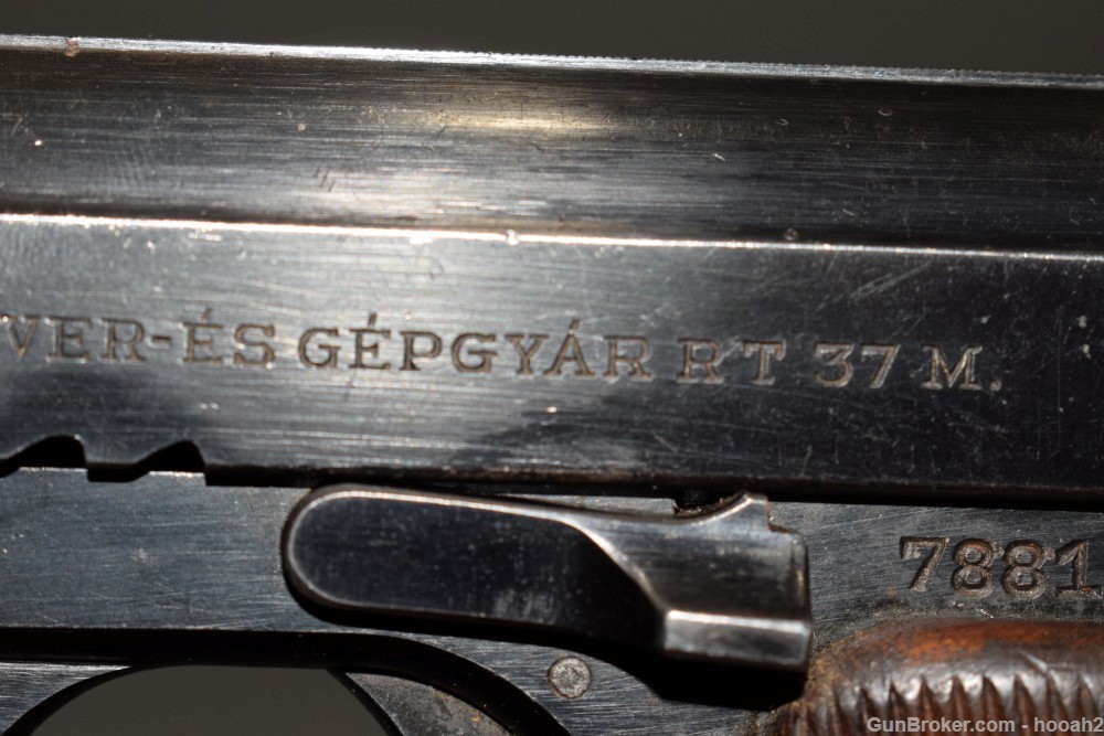 Hungarian FEG 37M Femaru Pistol 380 ACP 9mm Kurz C&R-img-26