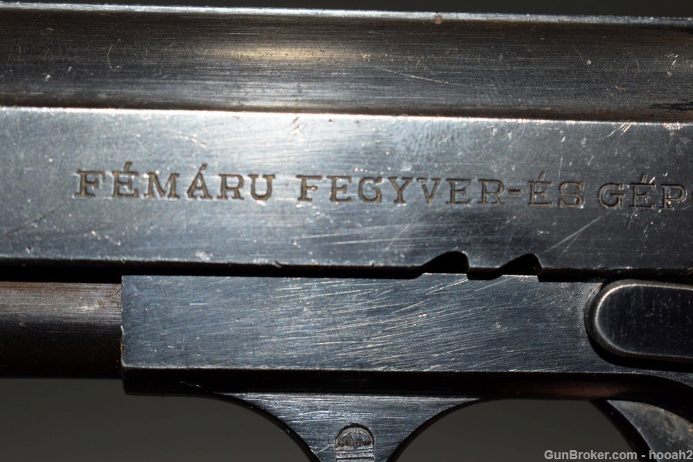 Hungarian FEG 37M Femaru Pistol 380 ACP 9mm Kurz C&R-img-25