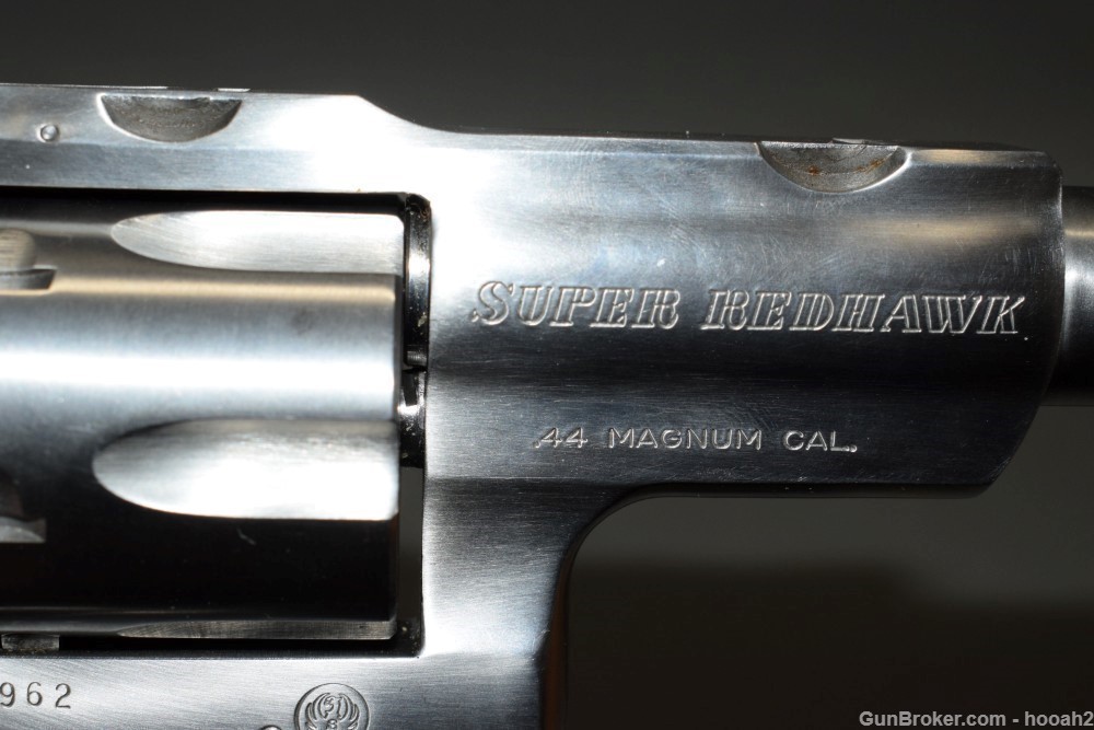Nice Ruger Super Redhawk Stainless DA Revolver 9.5" 44 Magnum W Box-img-5