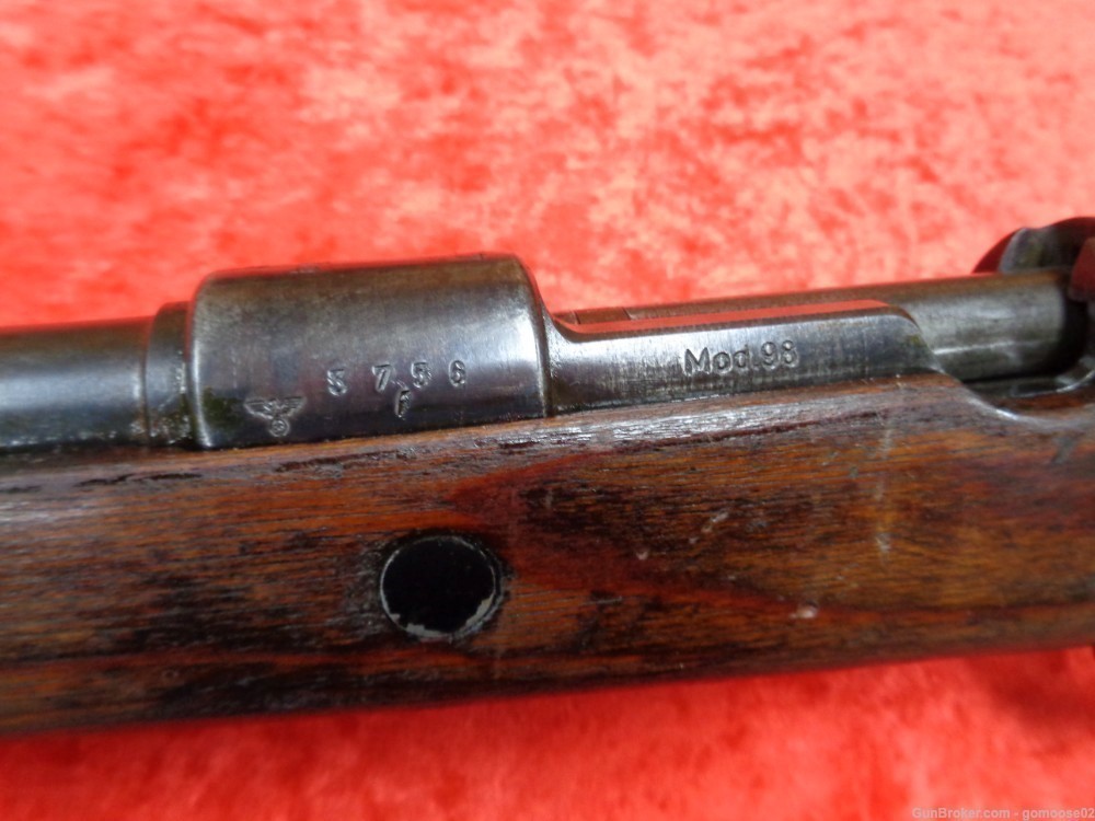 1942 Mauser BYF 98 8mm German WWII World War AG Oberndorf Carbine I TRADE-img-13