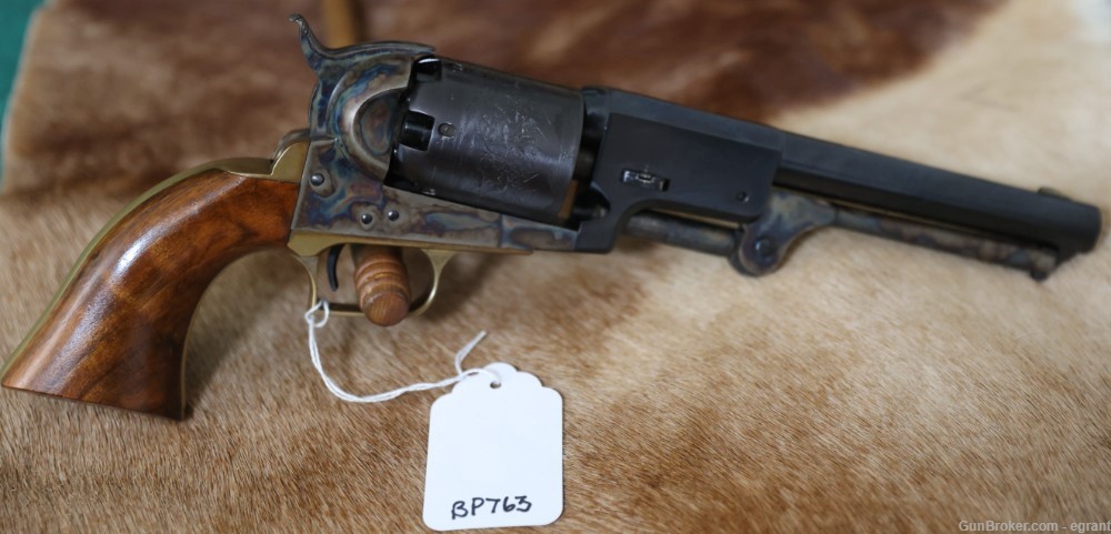 BP763 Colt Walker / Dragoon cap and ball revolver high condition-img-0