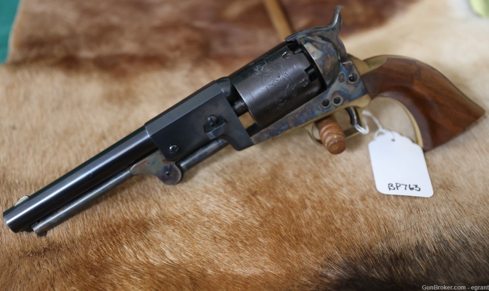 BP763 Colt Walker / Dragoon cap and ball revolver high condition-img-1